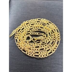 Jewelry Solid 10k Yellow Italian Gold Fígaro Link Chain 18” Long 2mm Wide